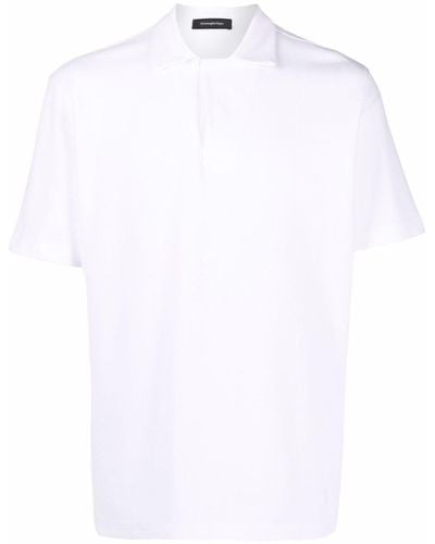 Zegna ボタン ポロシャツ - ホワイト