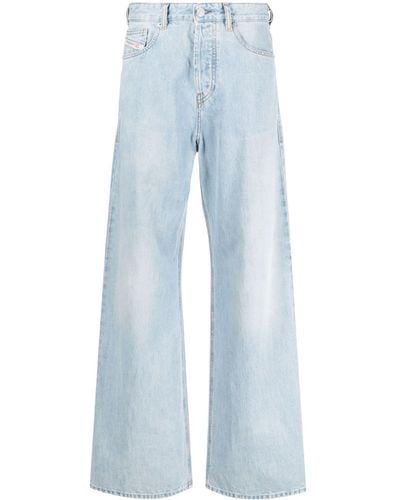 DIESEL D-sire Wide-leg Jeans - Blue