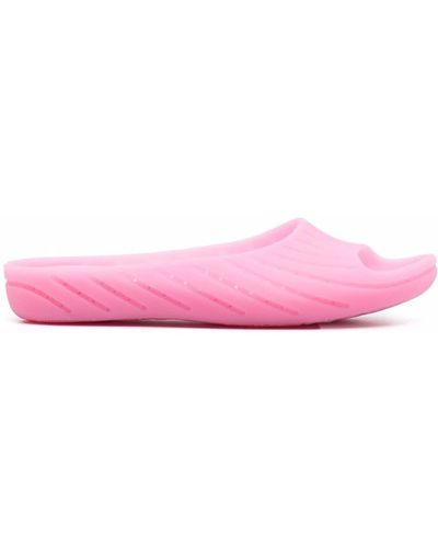 Camper Wabi Flat Slides - Pink