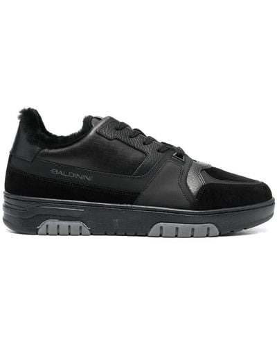 Baldinini Low-top Lace-up Trainers - Black