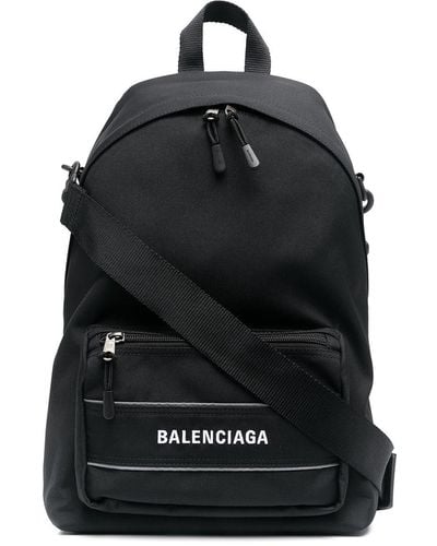 Balenciaga Sport Crossbody Backpack Black