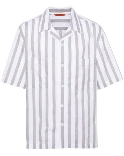 Barena Camicia a righe - Bianco