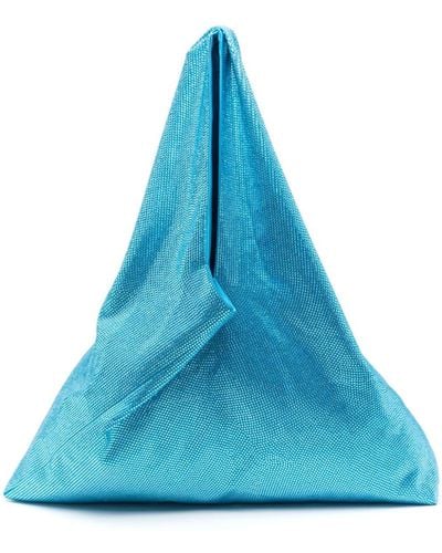 GIUSEPPE DI MORABITO Handtasche mit Strass - Blau