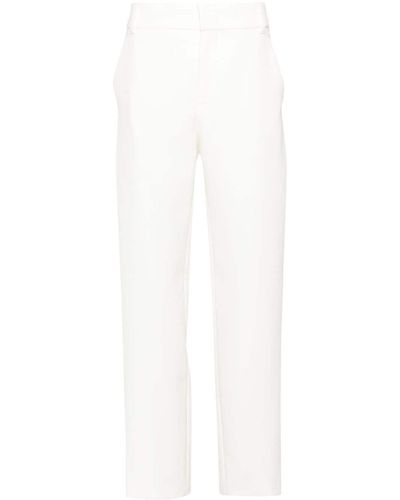 Moschino Jeans Soft-jersey Tailored Trousers - White