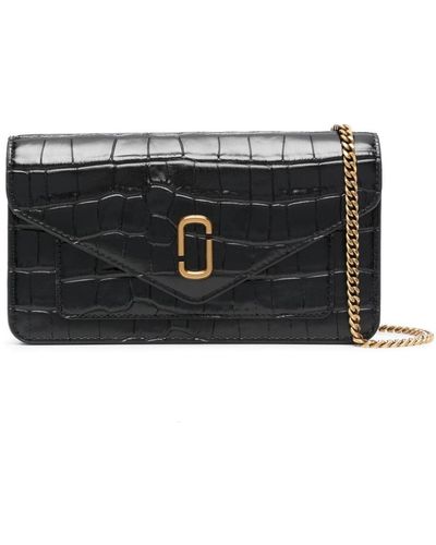 Marc Jacobs The Envelope レザーバッグ - ブラック
