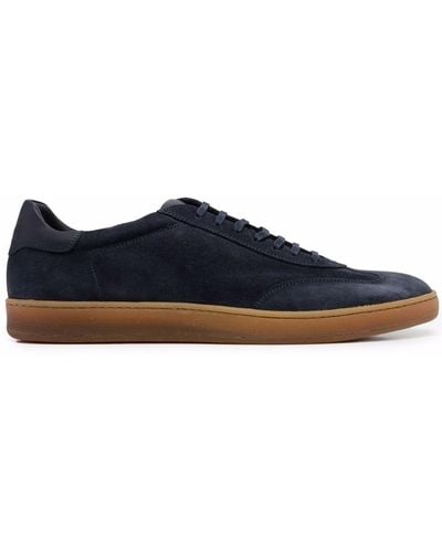 Casadei Suede Low-top Trainers - Blue