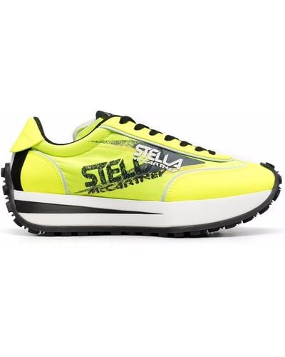 Stella McCartney Reclypse Recycled-polyester Sneakers - Yellow