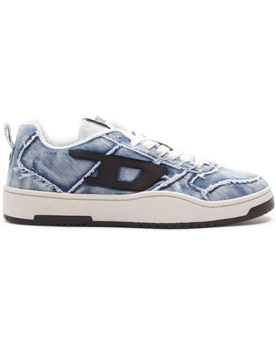 DIESEL S-Ukiyo V2 Denim-Sneakers - Blau