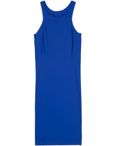 Patrizia Pepe Mouwloze Mini-jurk - Blauw