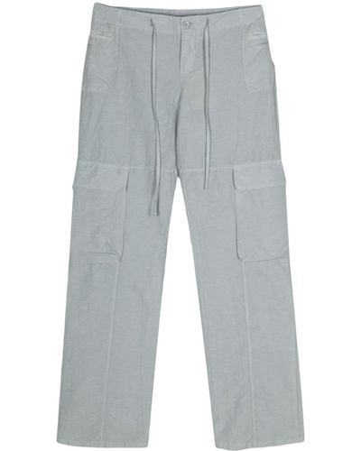 Paloma Wool Textured Straight Trousers - Grey