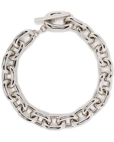 Rabanne Paco - Chain-link Necklace - Metallic