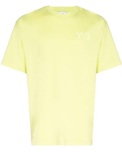Y-3 ロゴ Tシャツ - イエロー