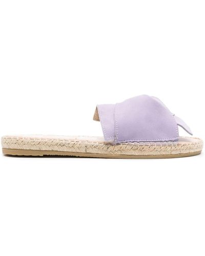 Manebí Espadrilles aus Wildleder - Pink