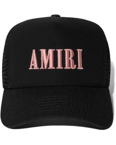 Amiri Core Logo Trucker Hat - Black