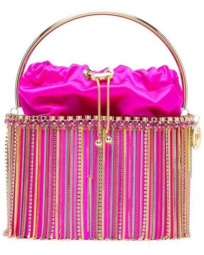 Rosantica Holli Gioia Crystal-embellished Tote Bag - Pink