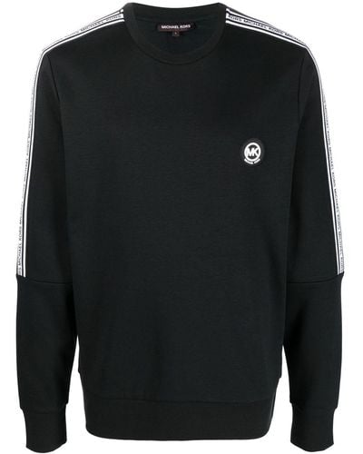 Michael Kors Logo-patch Sweatshirt - Black
