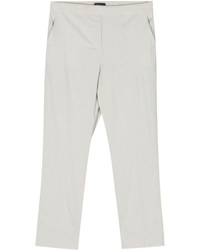 Theory Treeca Cropped Trousers - White