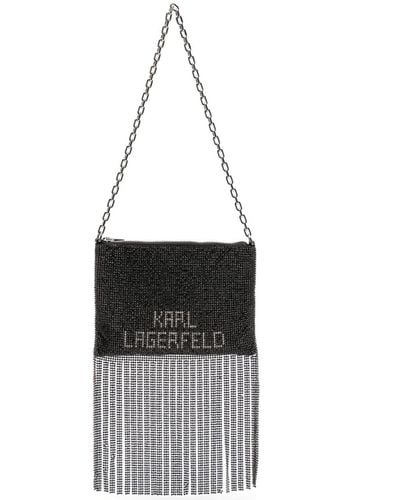 Karl Lagerfeld K/evening Schoudertas - Wit