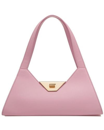 Bally Small Trilliant Leather Shoulder Bag - Pink