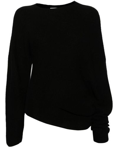 Christian Wijnants Klean Asymmetric Sweater - Black