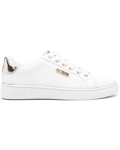 Guess USA Beckie Logo-lettering Trainers - White