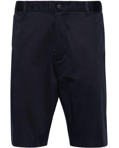 Calvin Klein Mid-rise Twill Chino Shorts - Blue