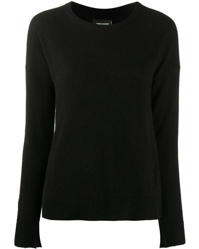 Zadig & Voltaire Star-patch Knitted Sweater - Black