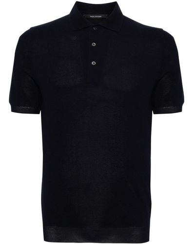 Tagliatore Short-sleeve Polo Shirt - Black