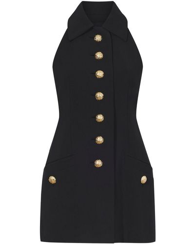 Proenza Schouler Embossed-buttons Suiting Vest - Black