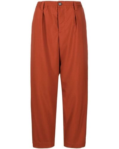 Marni Hose mit Tapered-Bein - Rot