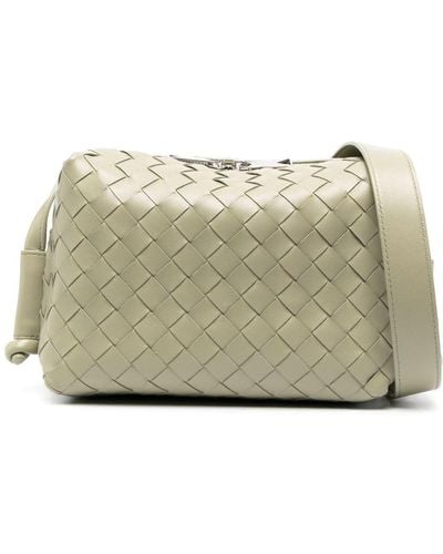 Bottega Veneta Loop Leather Shoulder Bag - Natural