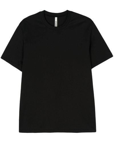 Attachment Short-sleeve Cotton T-shirt - Black