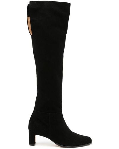 Sarah Chofakian Versalhes Long Boots - Black