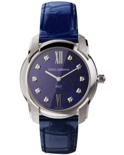 Dolce & Gabbana 'DG7' Armbanduhr, 40mm - Blau
