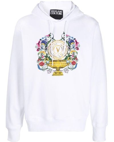 Versace Jeans Couture ロゴ パーカー - ホワイト