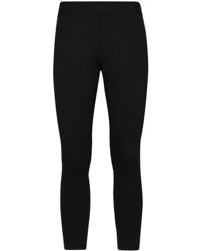 Dolce & Gabbana Logo-detail leggings - Black