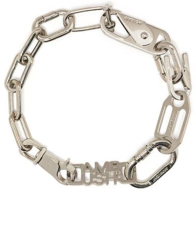 Ambush Logo Chain-link Bracelet - Metallic