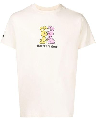 Natasha Zinko Heartbreaker Short-sleeve T-shirt - Natural