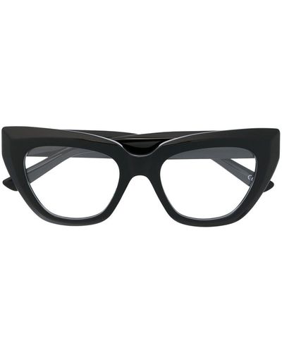 Balenciaga バレンシアガ・アイウェア キャットアイ眼鏡フレーム - ブラック