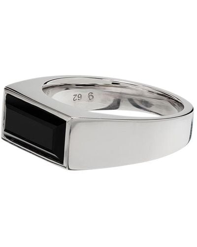 Tom Wood Zilveren Ring - Metallic