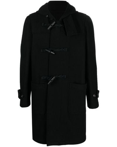 Lardini Duffle-coat à capuche - Noir