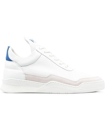 Filling Pieces Low-top Leather Sneakers - White