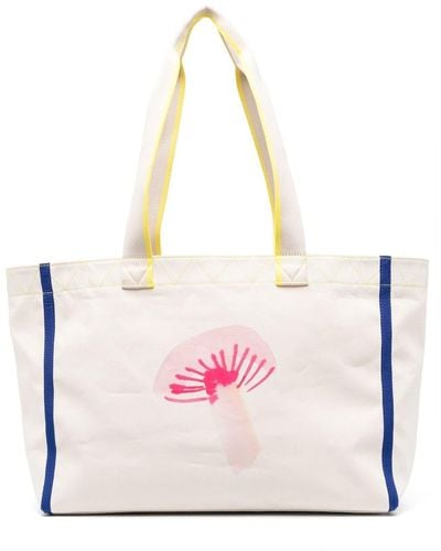 PS by Paul Smith Schultertasche mit Logo-Print - Pink