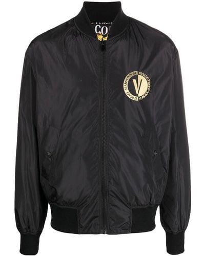 Versace ボンバージャケット - ブラック