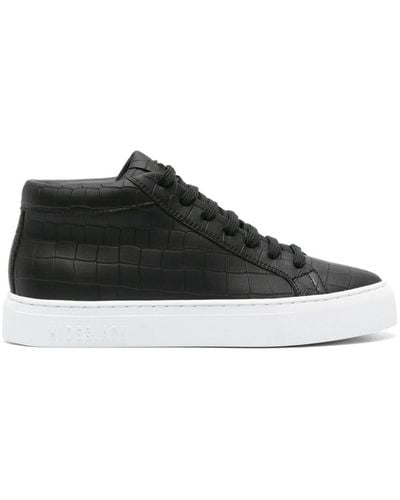 HIDE & JACK Essence Croco Sneakers - Black