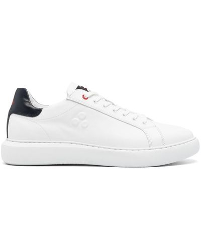 Peuterey Sneakers In Pelle - Bianco