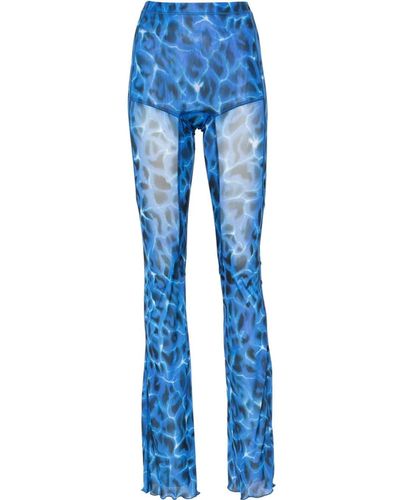 KNWLS Leggins acampanados Halcyon - Azul