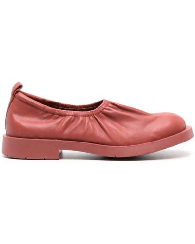 Camper Mil 1978 Leather Loafers - Red