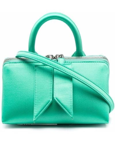 The Attico Friday Mini Tote Bag - Green