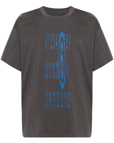 MM6 by Maison Martin Margiela T-Shirts And Polos - Gray
